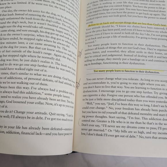 Joel Osteen Become A Better You Hardback Book with Journal - Picture 8 of 9